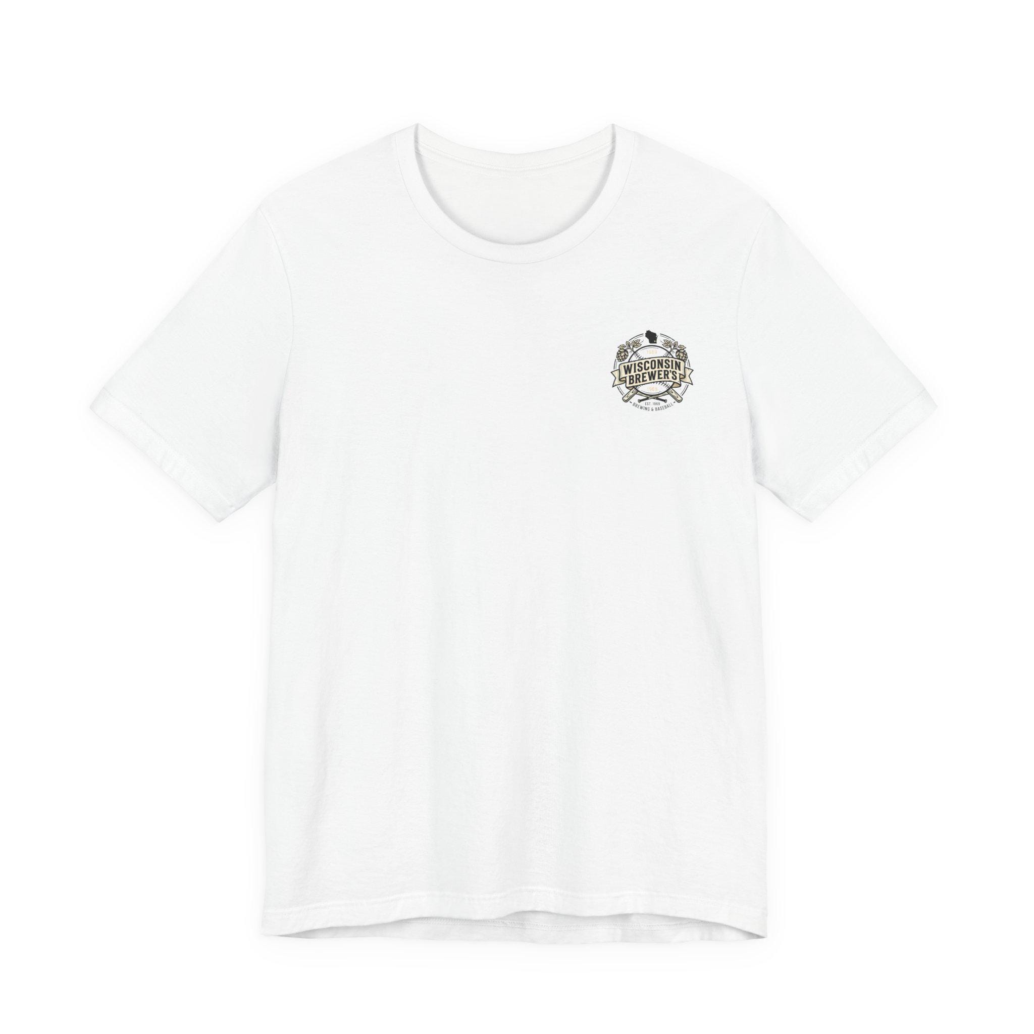 Wisconsin Brewers Baseball Tee | State Logo Baseball Shirt