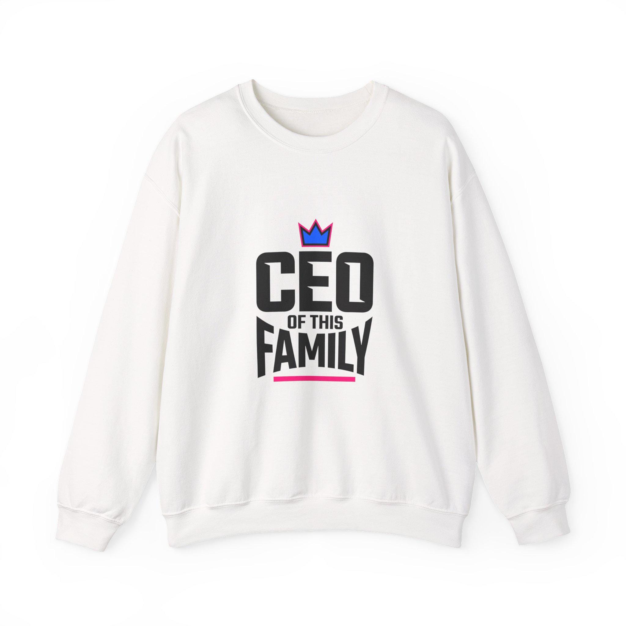 Who's the Boss Crewneck Sweatshirt | Retro Phrase Pullover