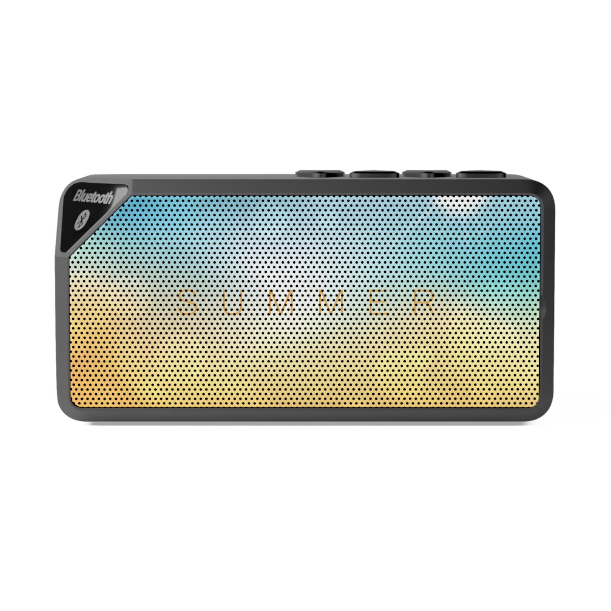 Gradient Mesh Bluetooth Speaker | Portable Wireless Audio